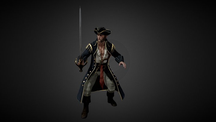 CAPTAIN_PIRATES 3D Model