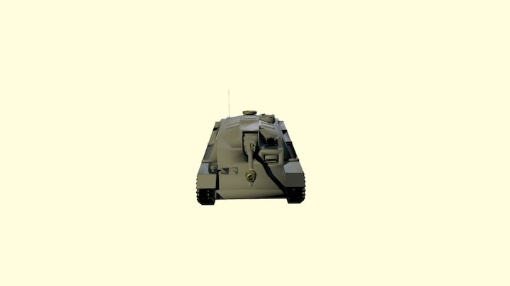 Tank 3D Model