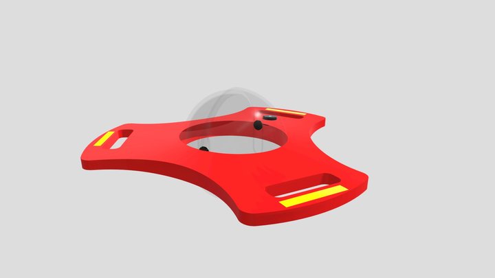 floating cat carrier 3D Model