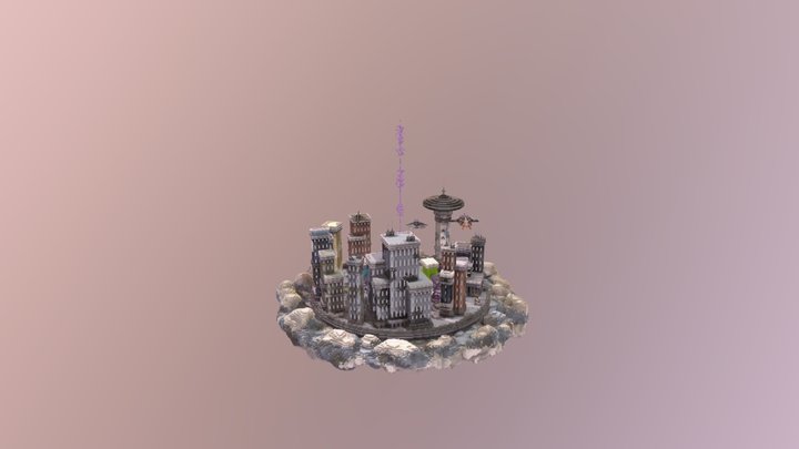 Advanced City 3D Model
