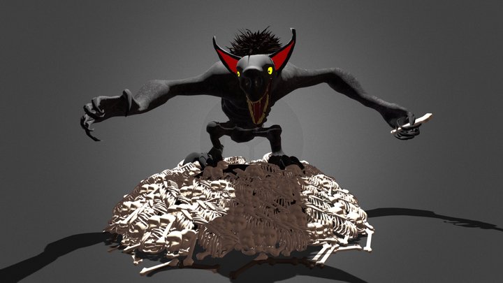 Monster 3D Model
