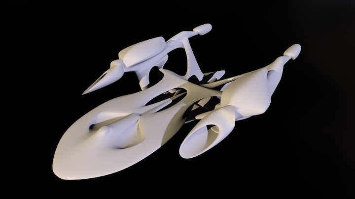 ship zxy 3D Model