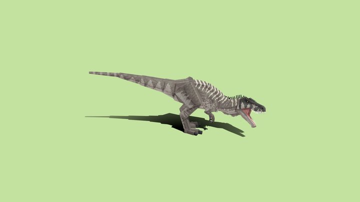 Primeval Giganotosaurus 3D Model