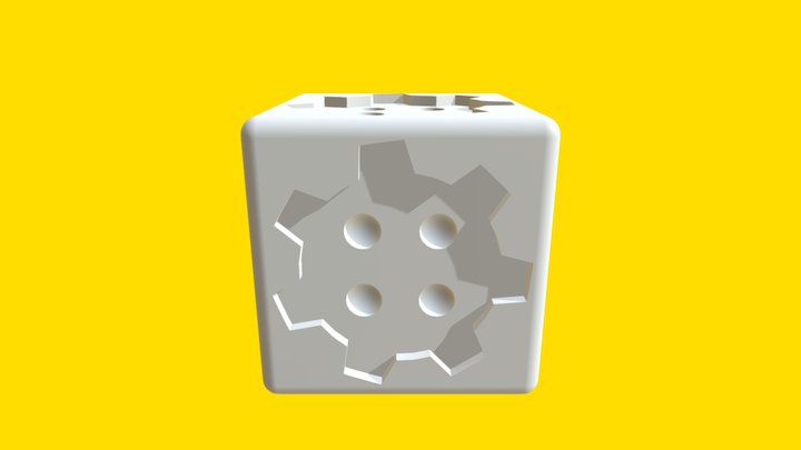 GearHead Dice 3D Model
