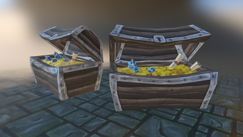 Treasure Chest Texture comparison