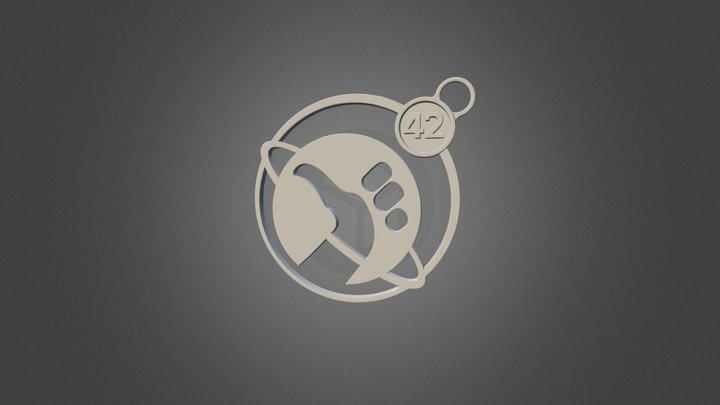 Hitchhiker's Trinket 3D Model