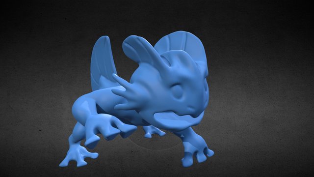 Swampert To Print 3D Model