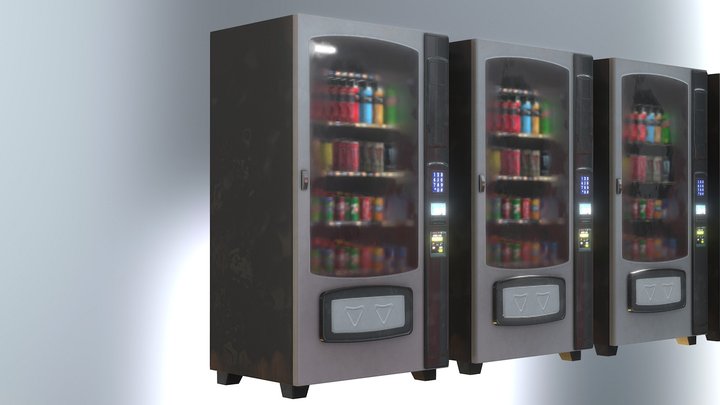 Vending Machine 3D Model