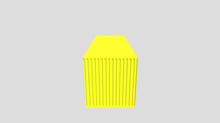 Container Bar 3D Model