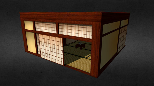 Oriental House 3D Model
