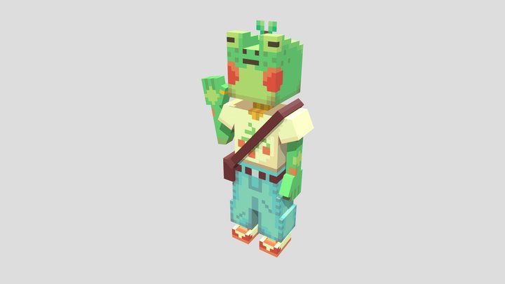Frogge 3D Model