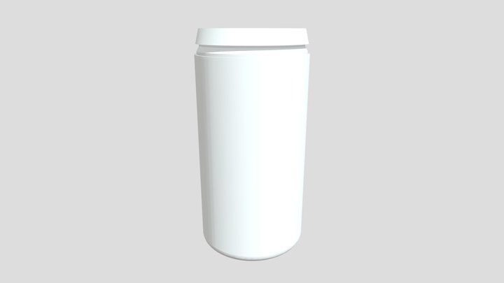 Банка с крышкой (салфетница) 165 3D Model