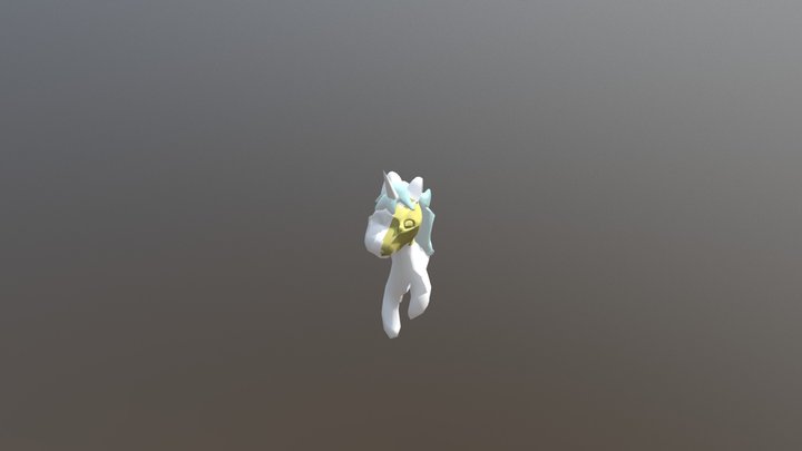 Unicorn: Walk Animation 3D Model