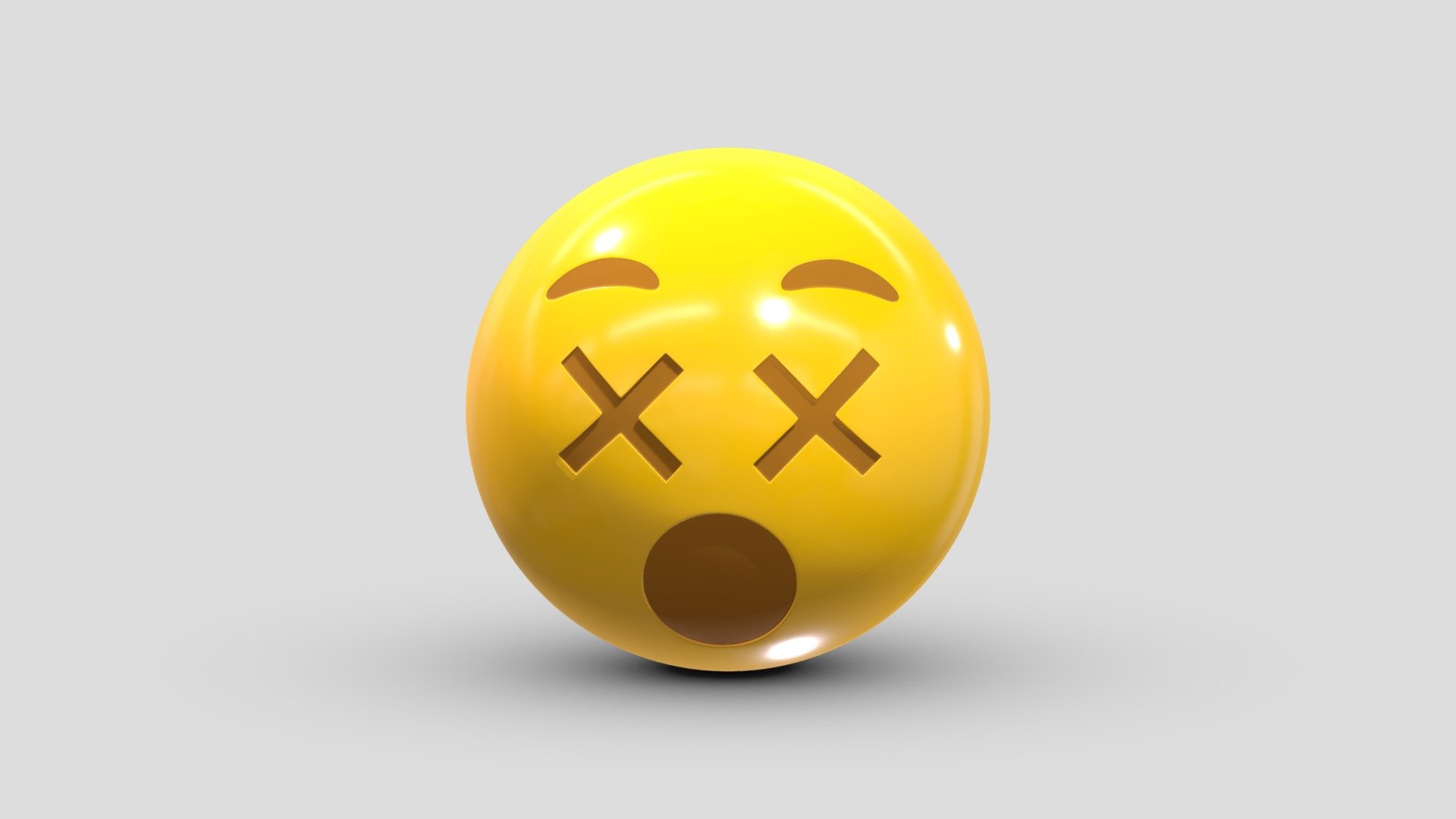 Apple Dizzy Face - Buy Royalty Free 3D model by Frezzy (@frezzy3d ...