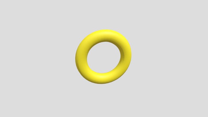 Sonic Ring 3D Model