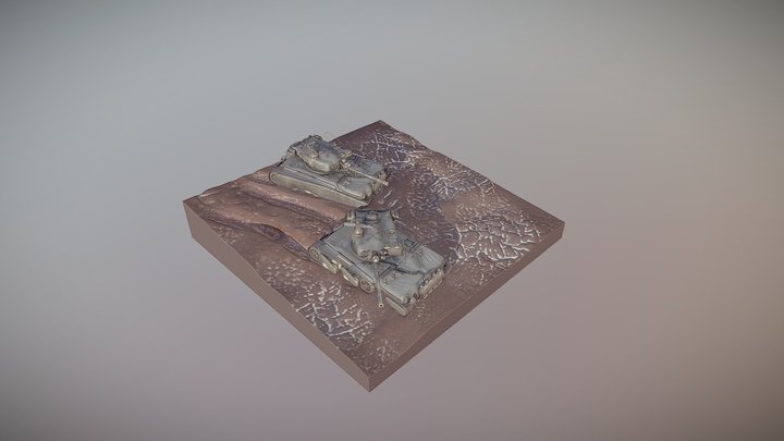Tsars 5th Armored Division, 2132. 3D Model