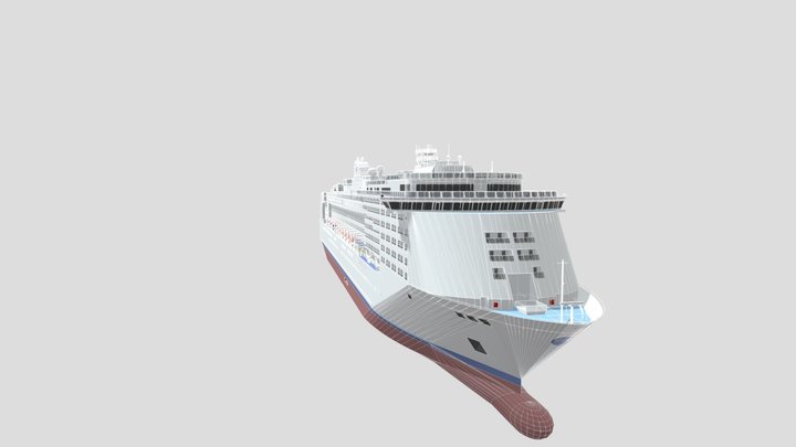Pride Of America 3D Model