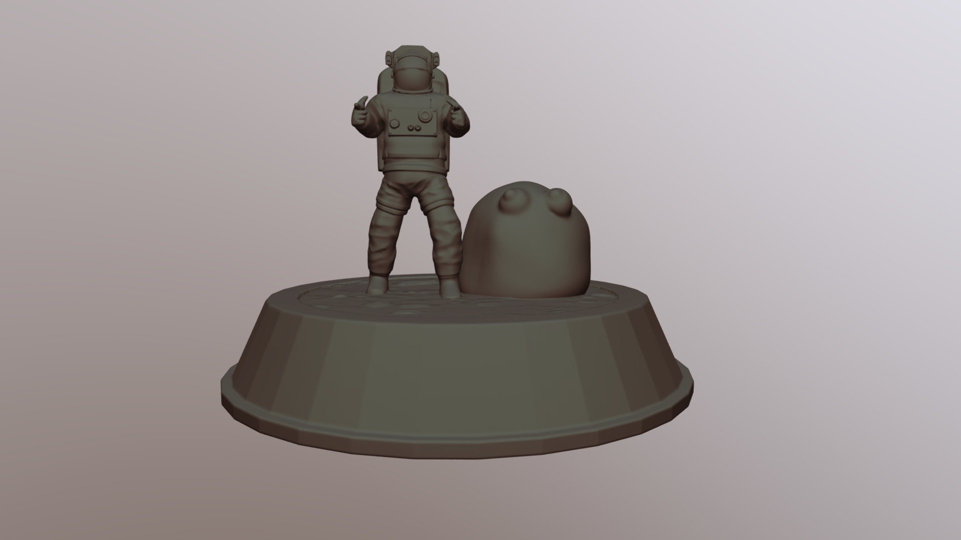 Cal and Splurt - 3D Print Conacept - Space Team