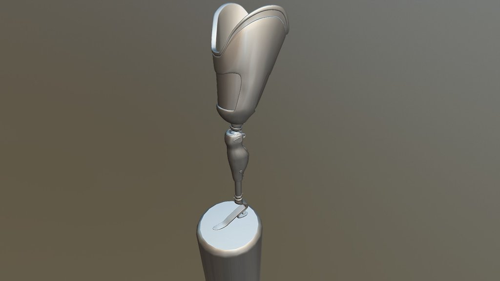Leg - 3D model by Jacob Meeks (@FlintzForge) [3eb7f0d] - Sketchfab