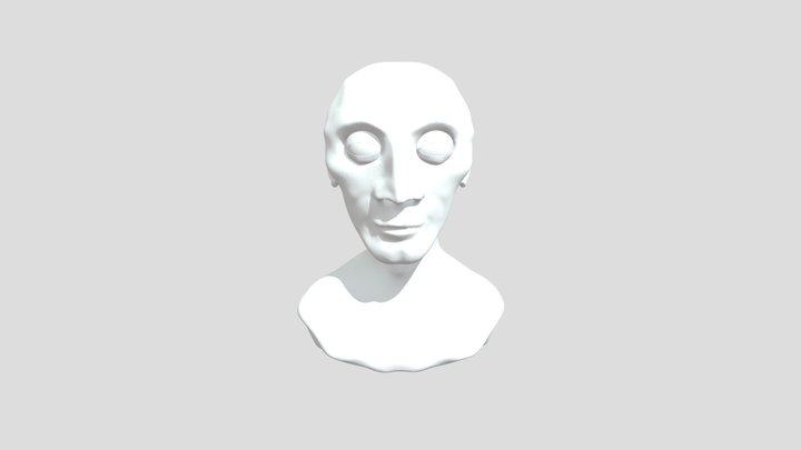 Character Bust 1 3D Model