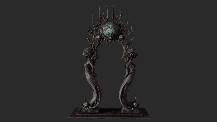 Siren's Gateway 3D Model