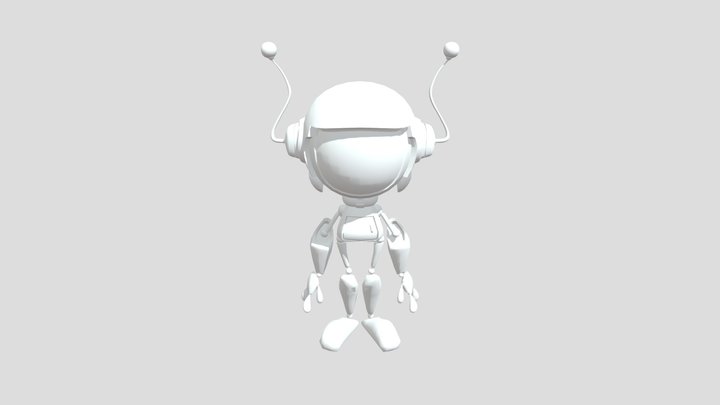 New Robot 3D Model