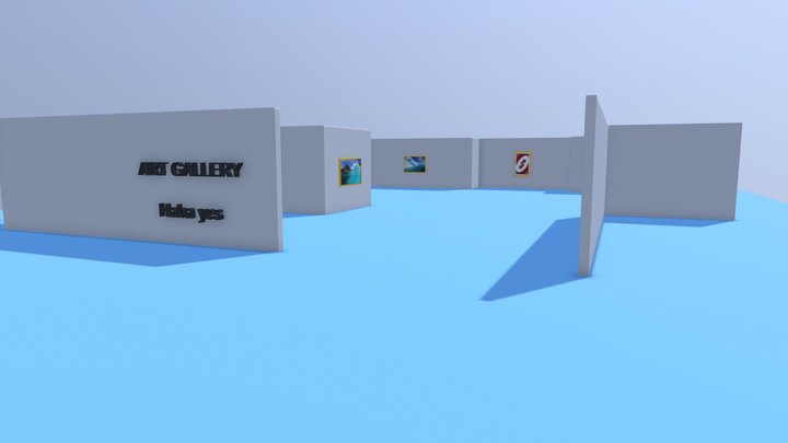 Art Gallery 3D Model