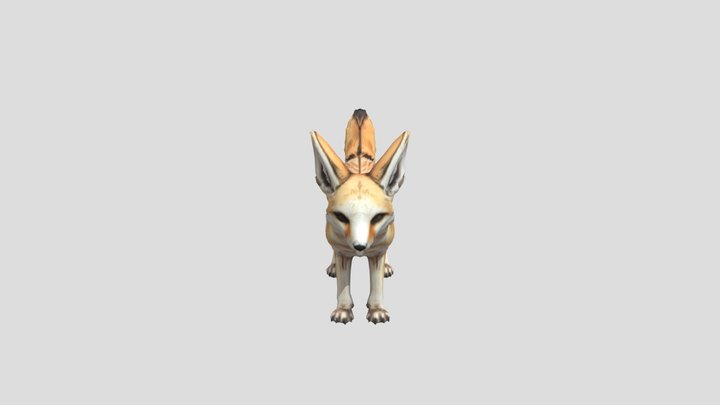 Fennec 3D Model