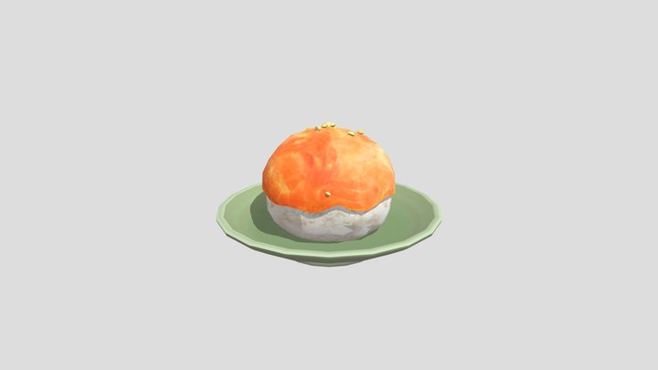 [Neko-Tomo] Salmon Rice Ball – Modello 3D gratuito STL