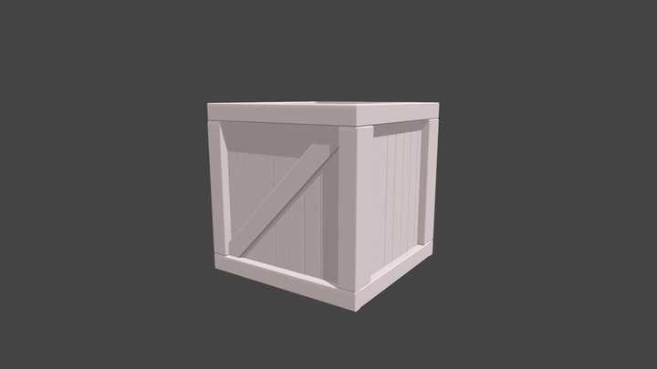 Crate Done 3D Model