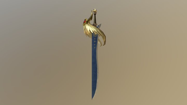 Holy Sword 3D Model