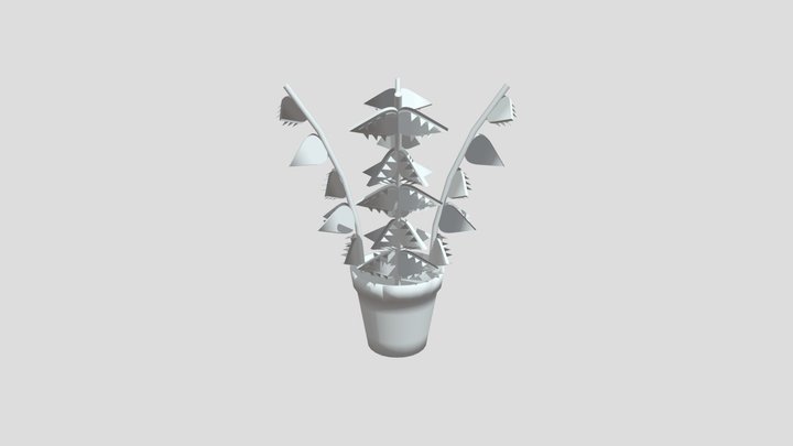 Venus Flytrap 3D Model