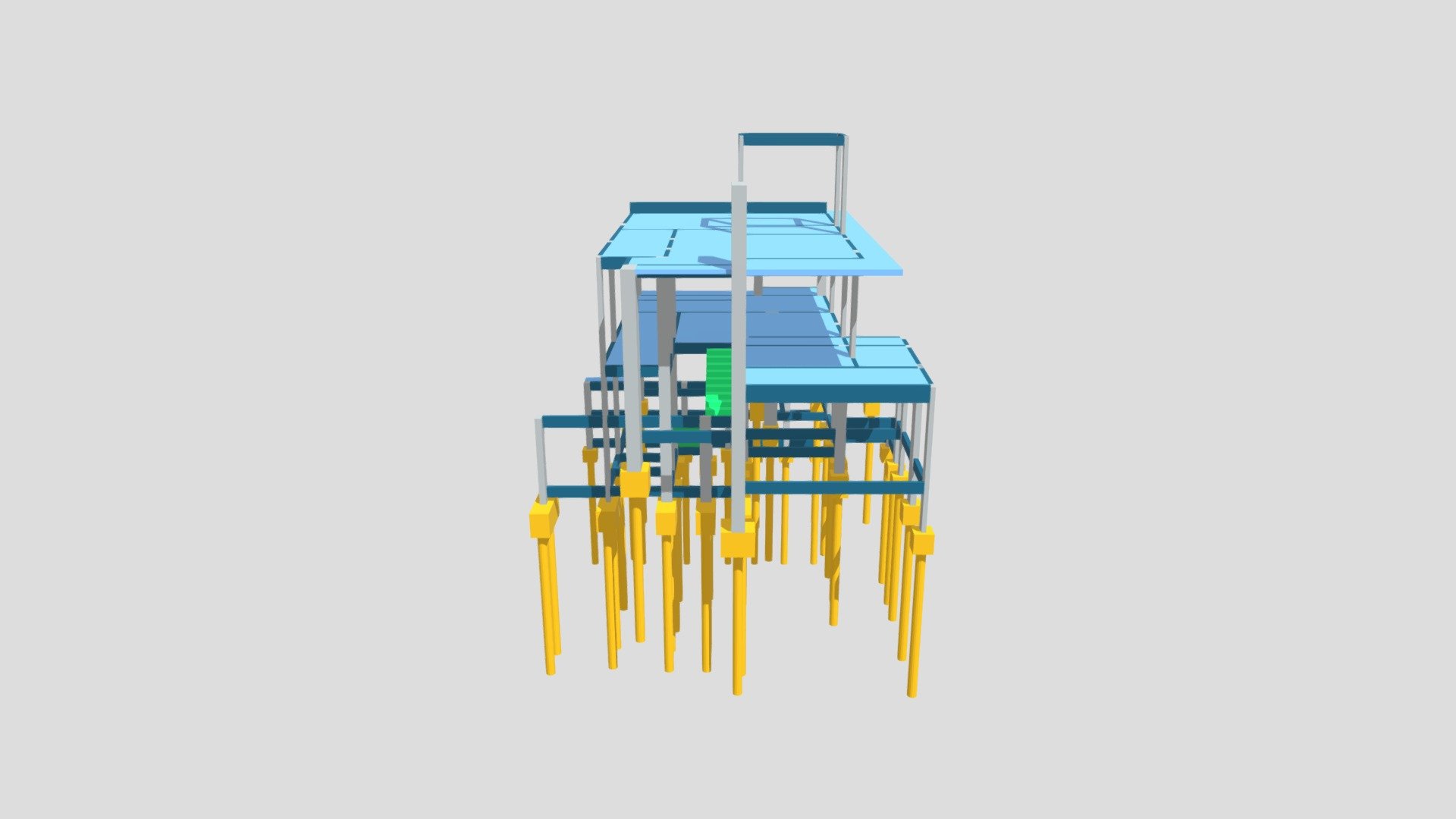 3D ESTRUTURA ANDERSON - Download Free 3D model by Avant Engenharia ...