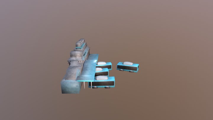 Rodoviária 3D Model