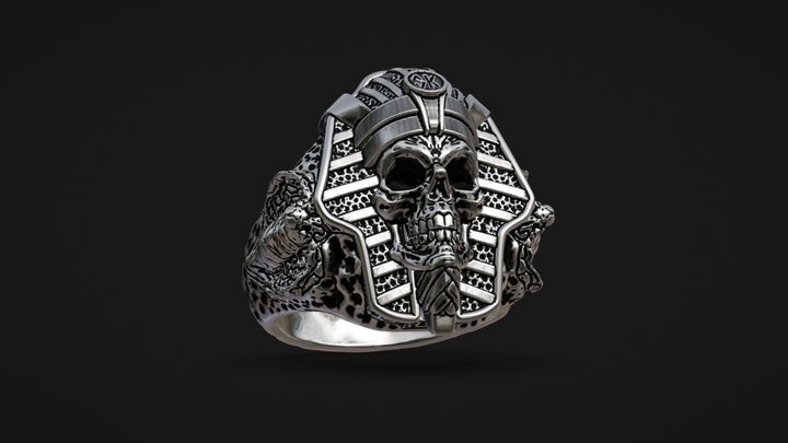Faraó (Prata) 3D Model