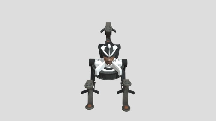 Upgraded Astro General Toilet 3D Model
