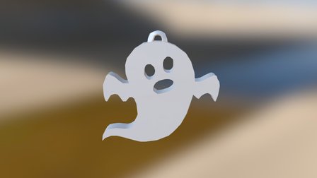 Haunt Digital Ltd - Legacy Ghost Logo 3D Model