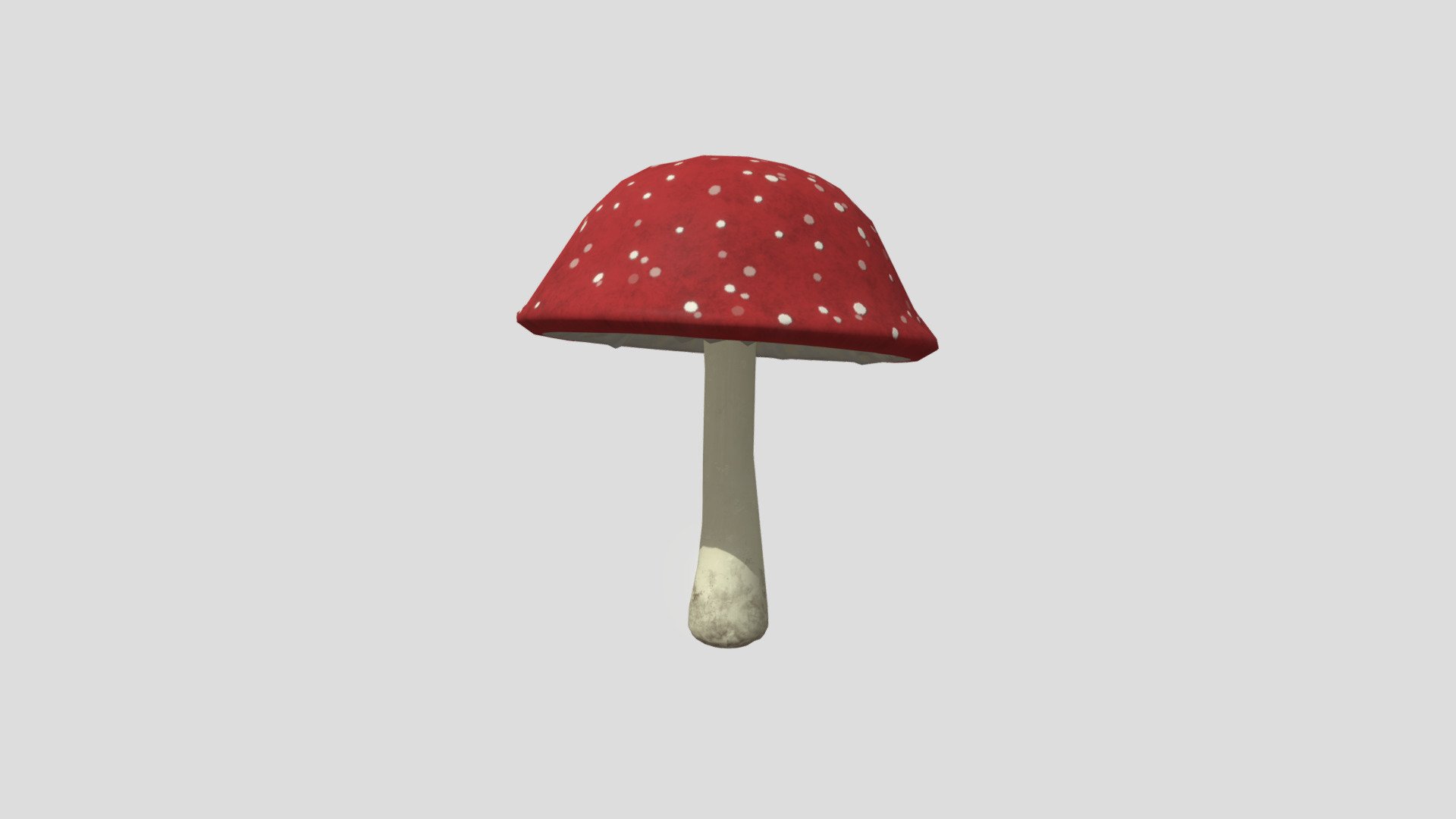 Big Stylized Mushroom - 3D Model By Quintenhenstra [3ebe2e9] - Sketchfab