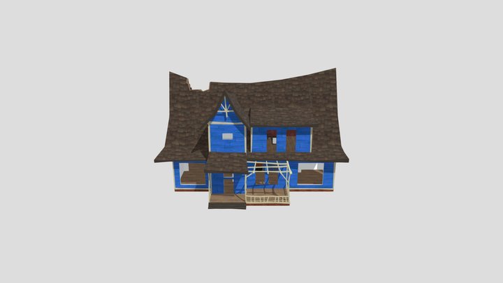 Hello_neighbor_house_act_1 (3) 3D Model