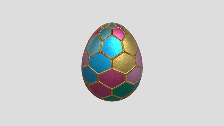 egg 3D Model