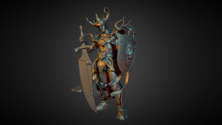 Warrior 3D Model 3D Model