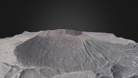 Amboy Crater 3D Model