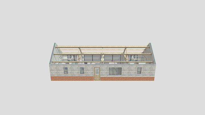 676 Stables (Roof off) 3D Model
