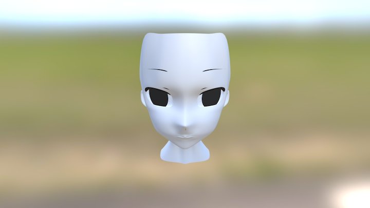 Kurumi (Face) 3D Model