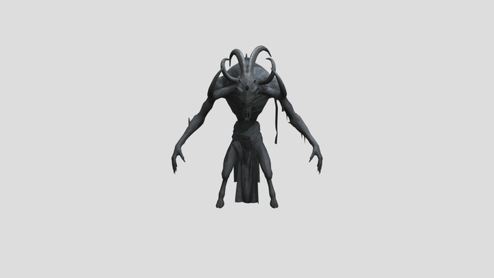 Monster_final_LP 3D Model