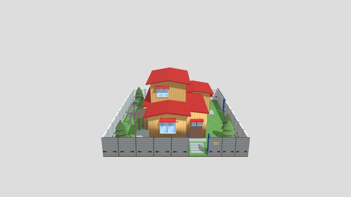 Nobita house (野比 のび太) 3D Model