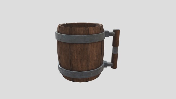 Tavern Mug UPDATED 3D Model