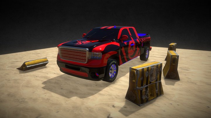 Desert Theme 3D Model