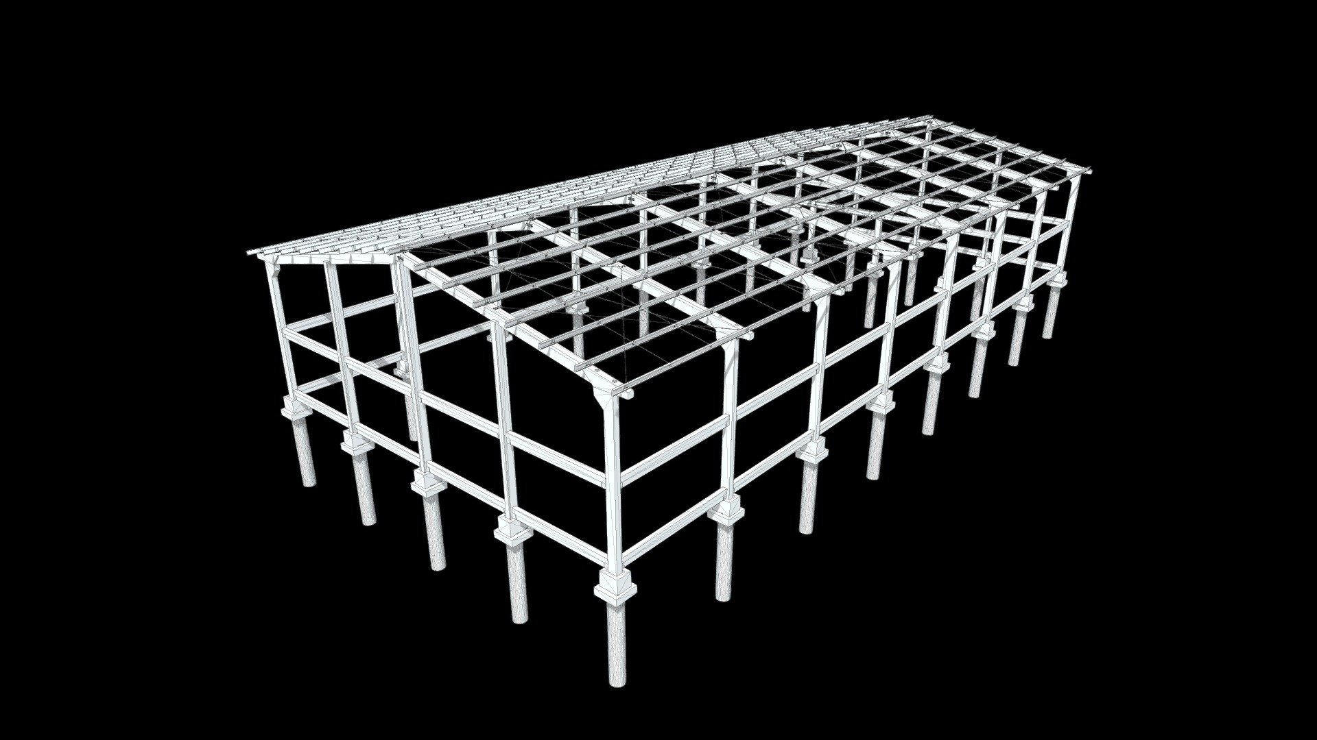 GALPÃO COM MEZANINO EM STEEL DECK