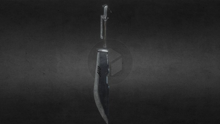 Sideroca Greatsword 3D Model